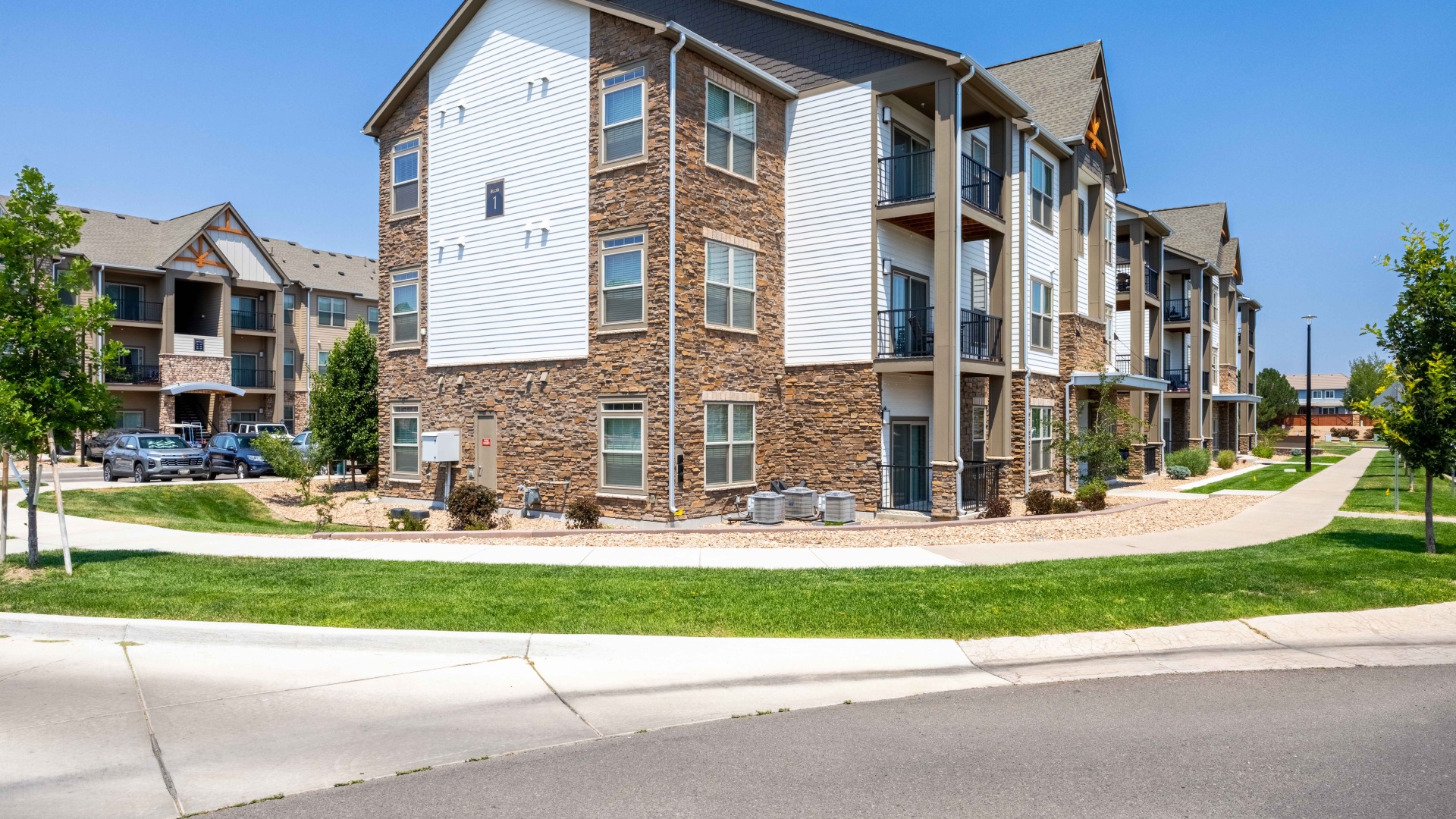 Thayne Exterior with Lush Green Spaces