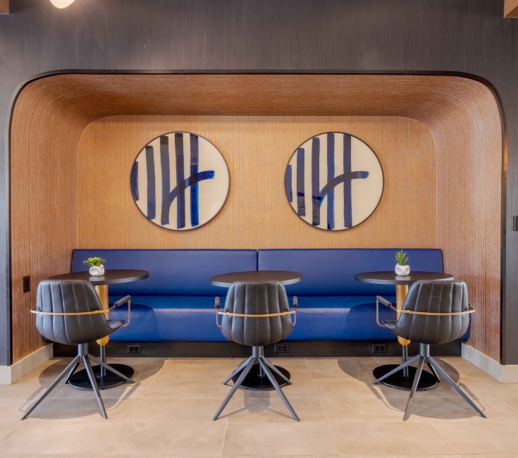 Open seating lounge